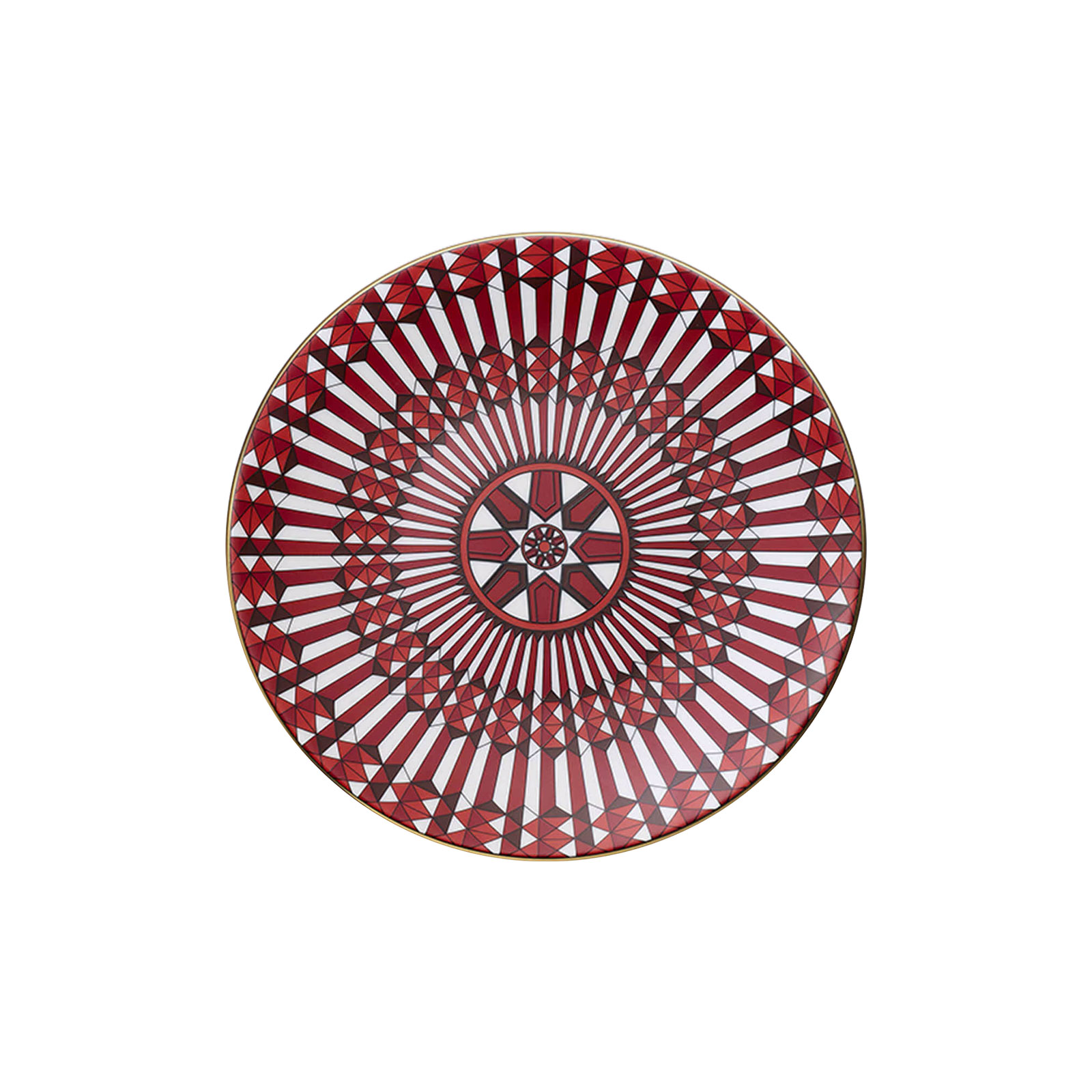 Baccarat Arcadia Brotteller 16cm rot