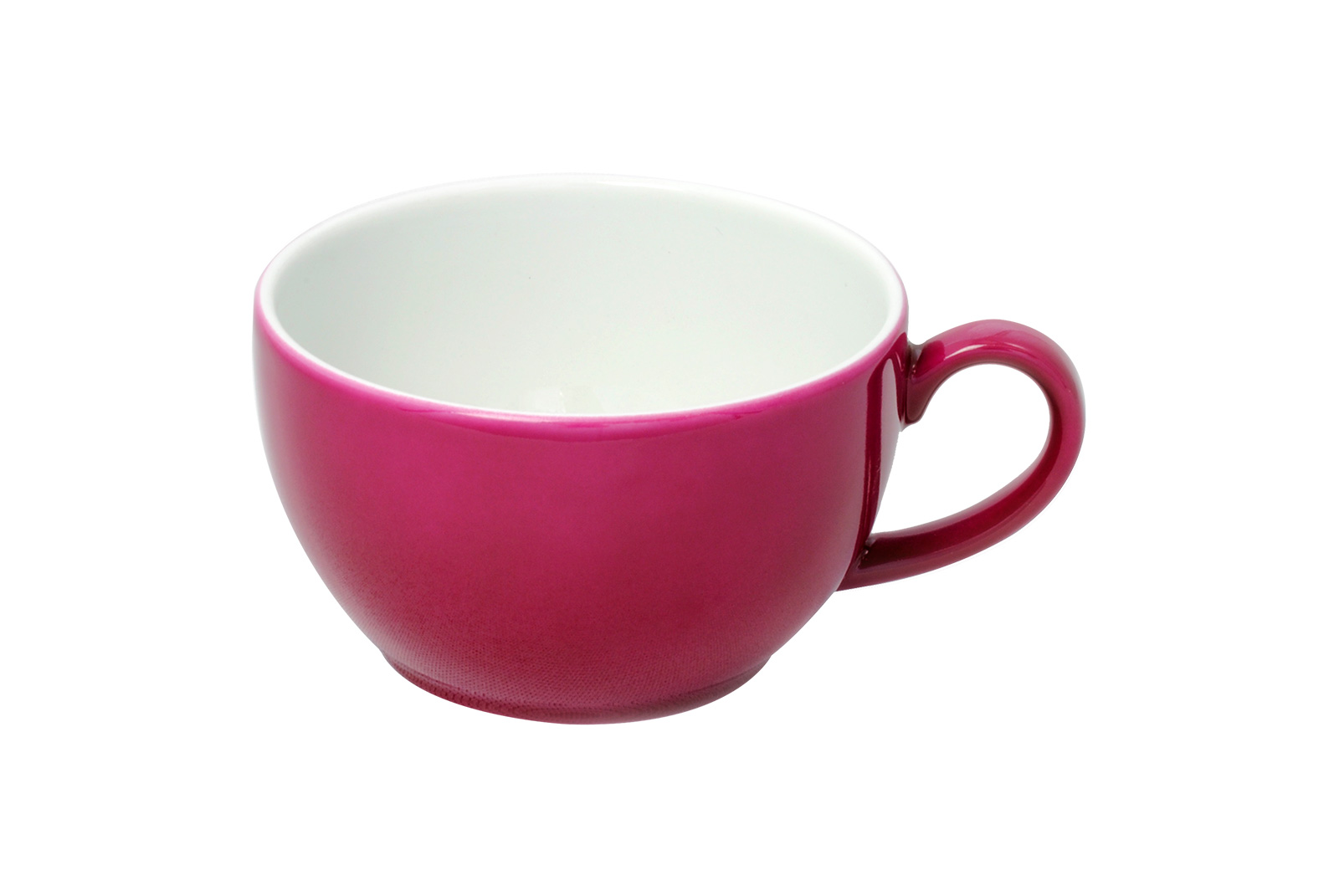 Dibbern Solid Color bordeaux Cappuccino-Obertasse