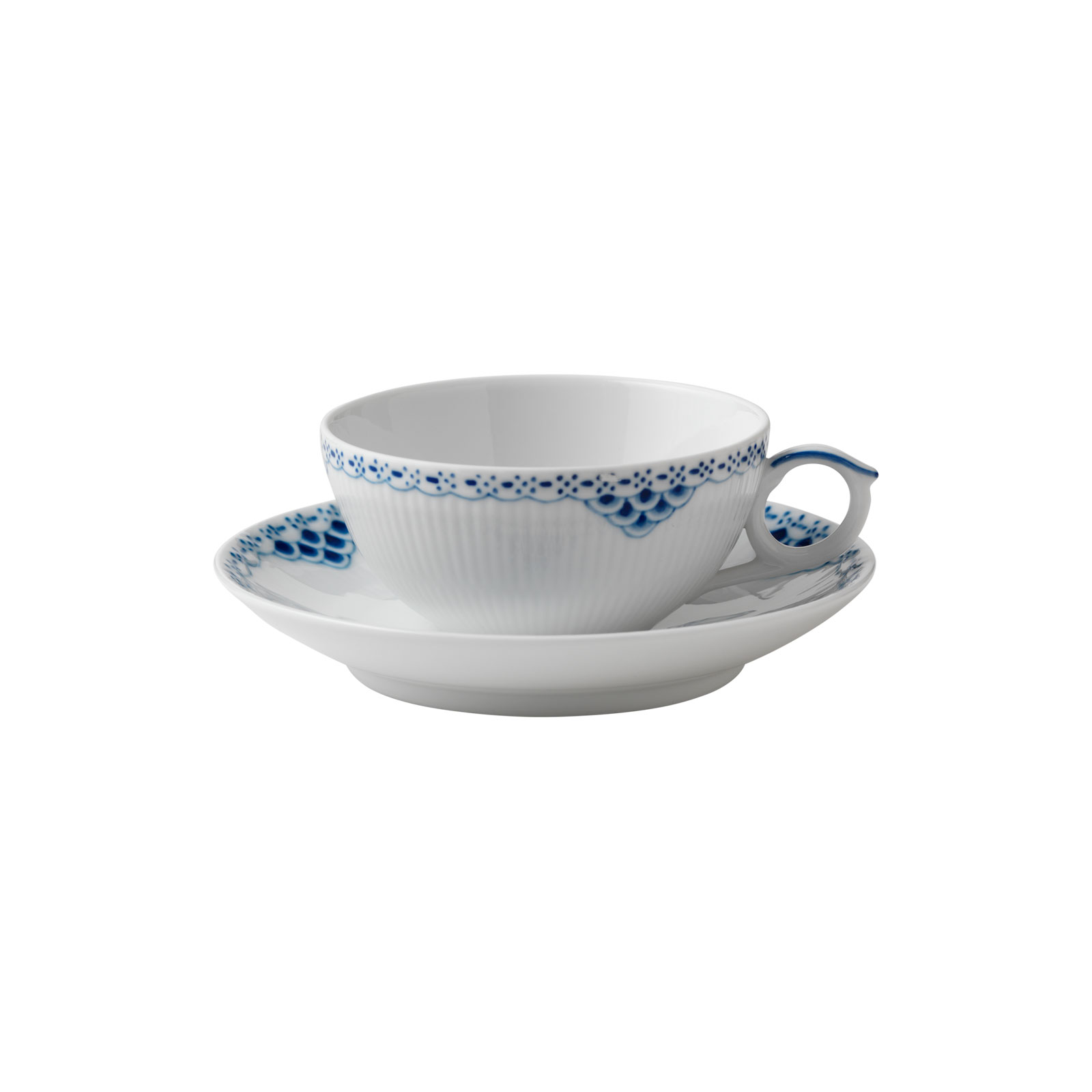 Royal Copenhagen Prinzess Teetasse mit Untertasse 0,20ltr. 1104080