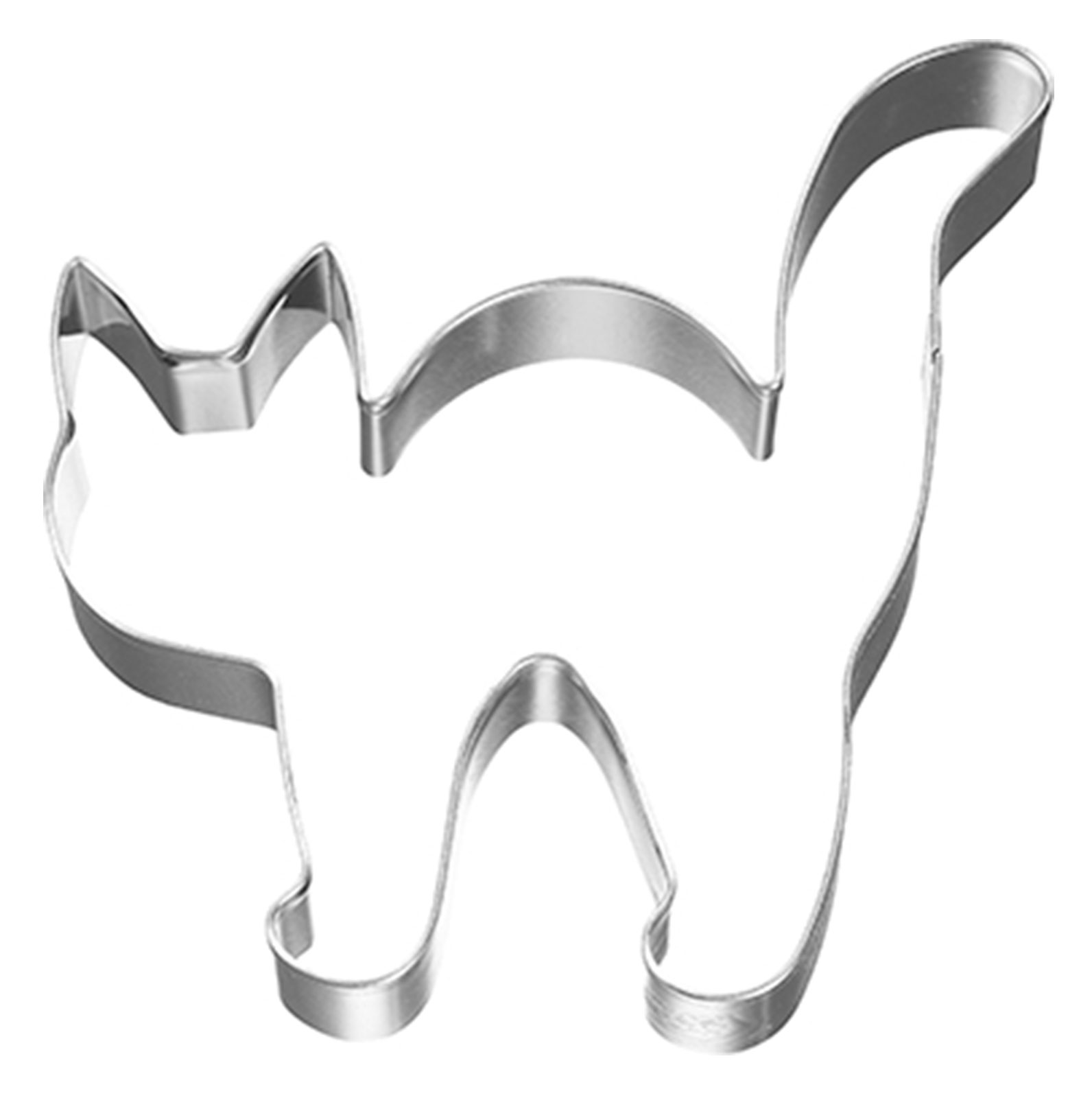 RBV Birkmann Ausstecher Halloween Katze 8,0cm Edelstahl