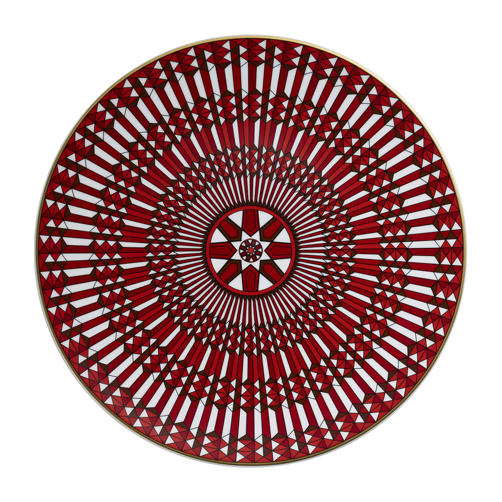 Baccarat Arcadia Platzteller 31cm rot