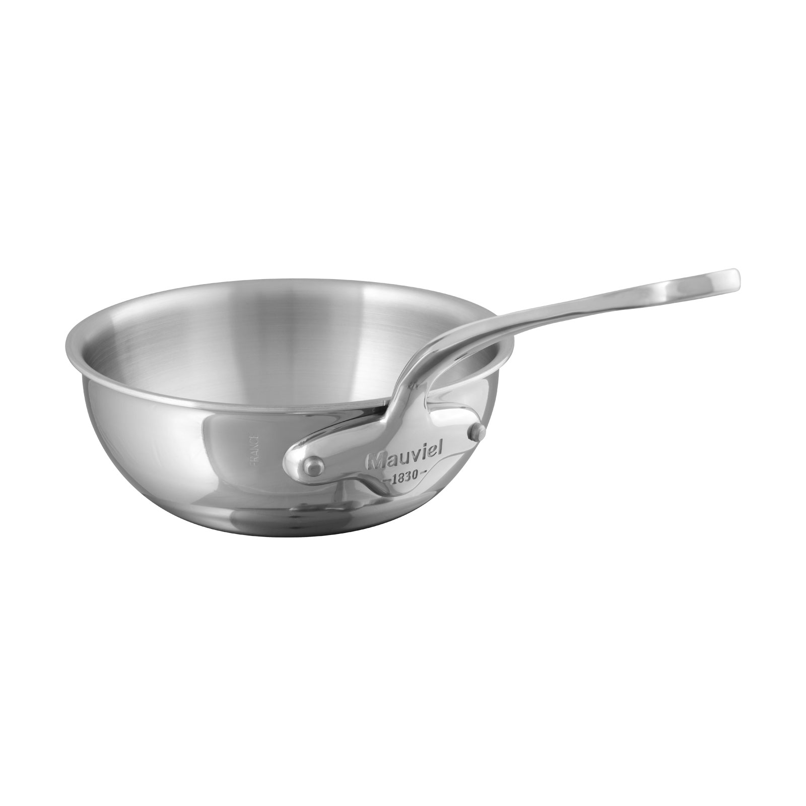 Mauviel M'Cook Sauteuse bauchig 20cm Edelstahl