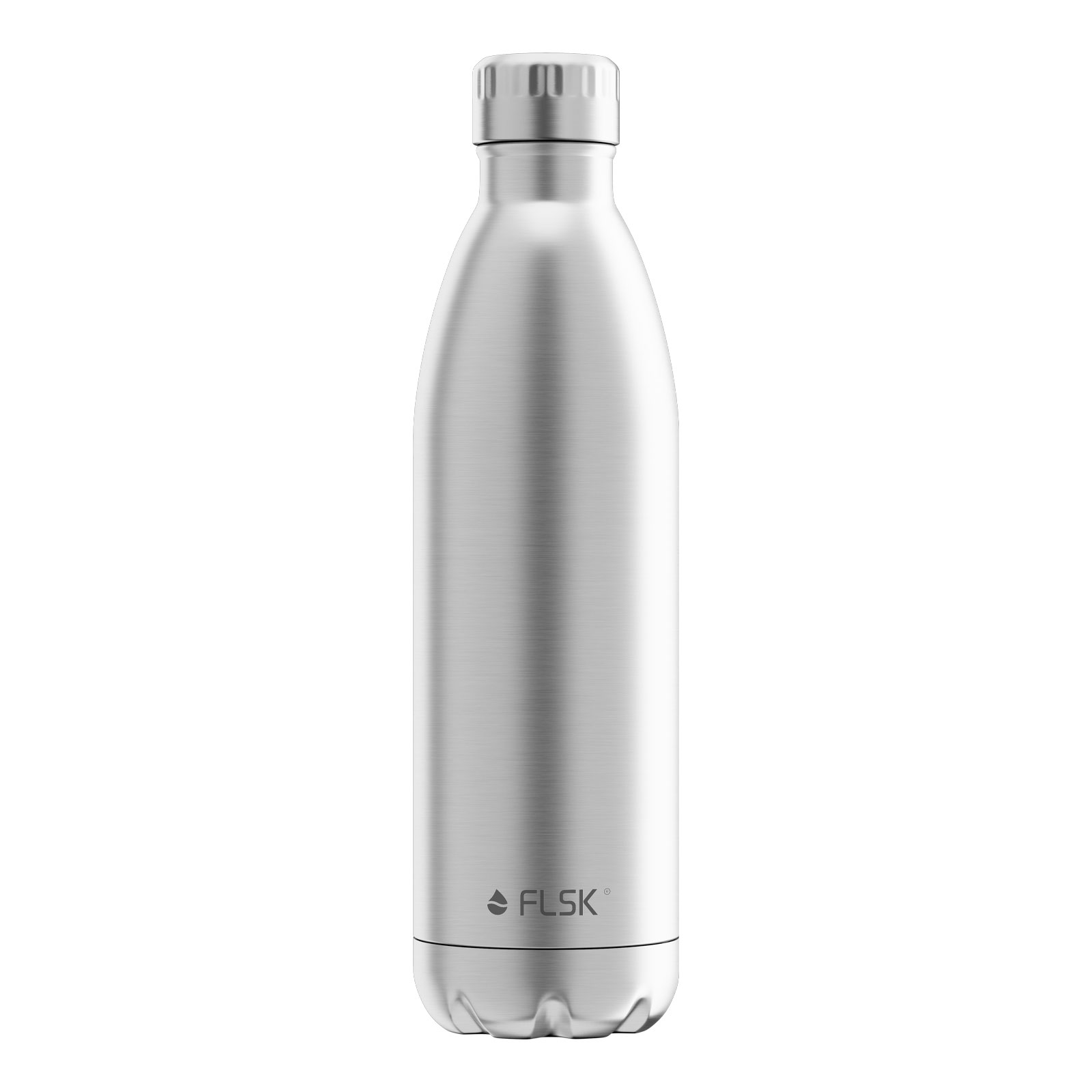 FLSK Premium Isolierflasche 0,75ltr. stainless/