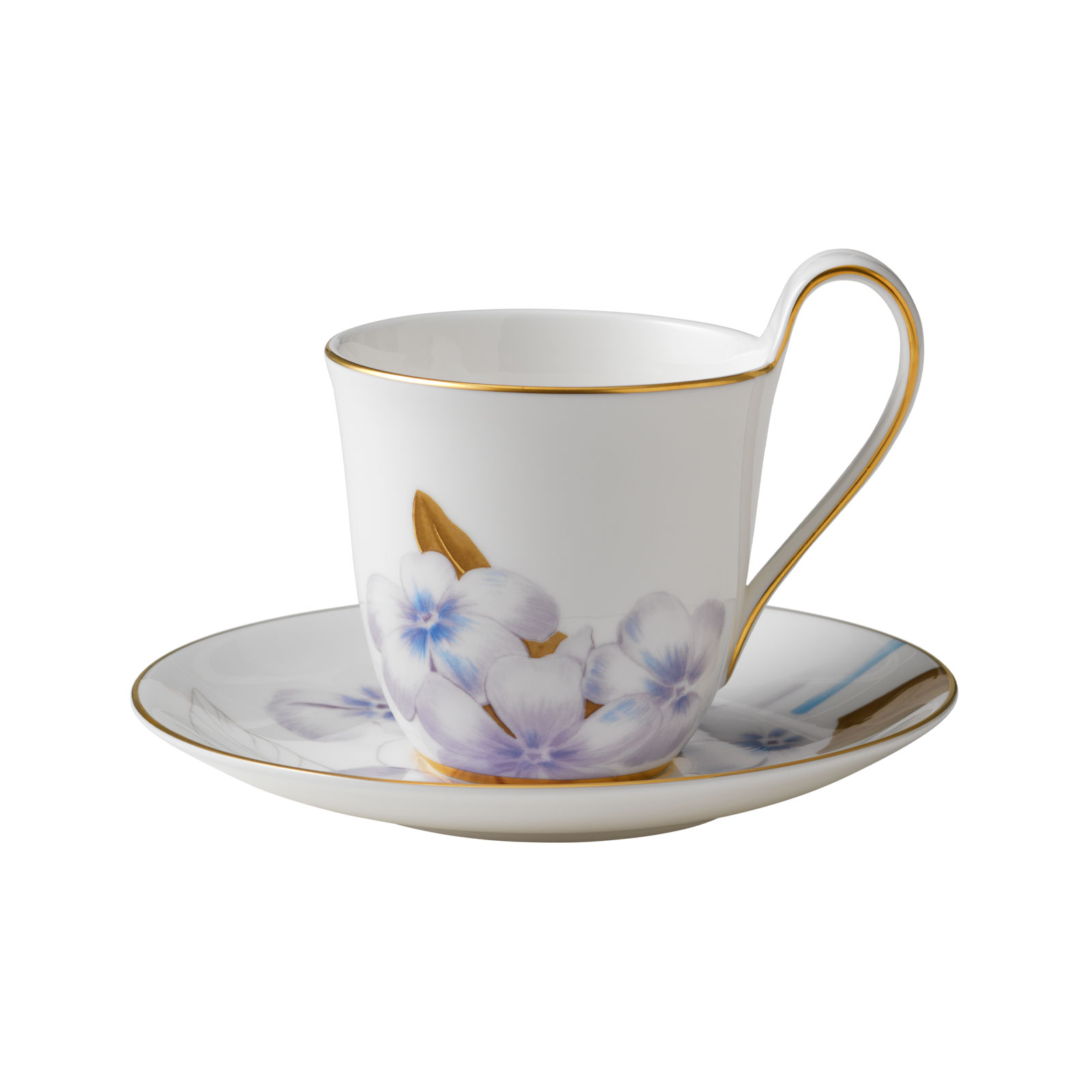 Royal Copenhagen Flora Kaffeetasse mit Untertasse Rhododendron 2673 092