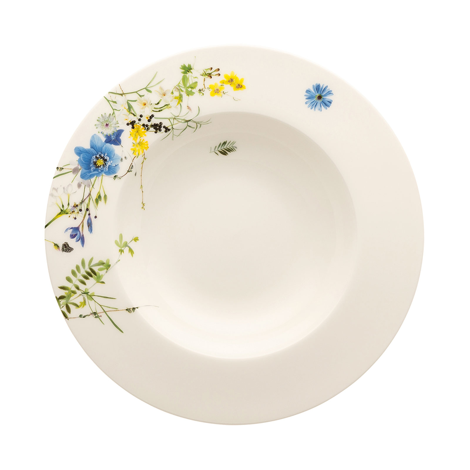 Rosenthal Fleurs des Alpes Suppenteller 23cm Fahne