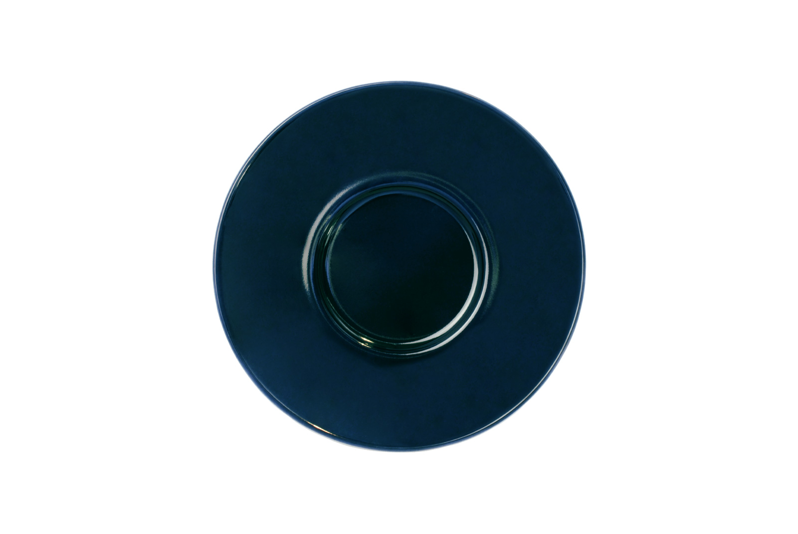 Dibbern Solid Color marine Espresso-Untertasse rund