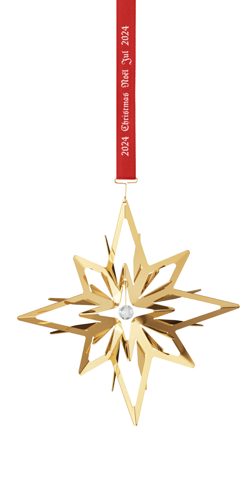 Georg Jensen 2024 Weihnachtsmobile Stern gold