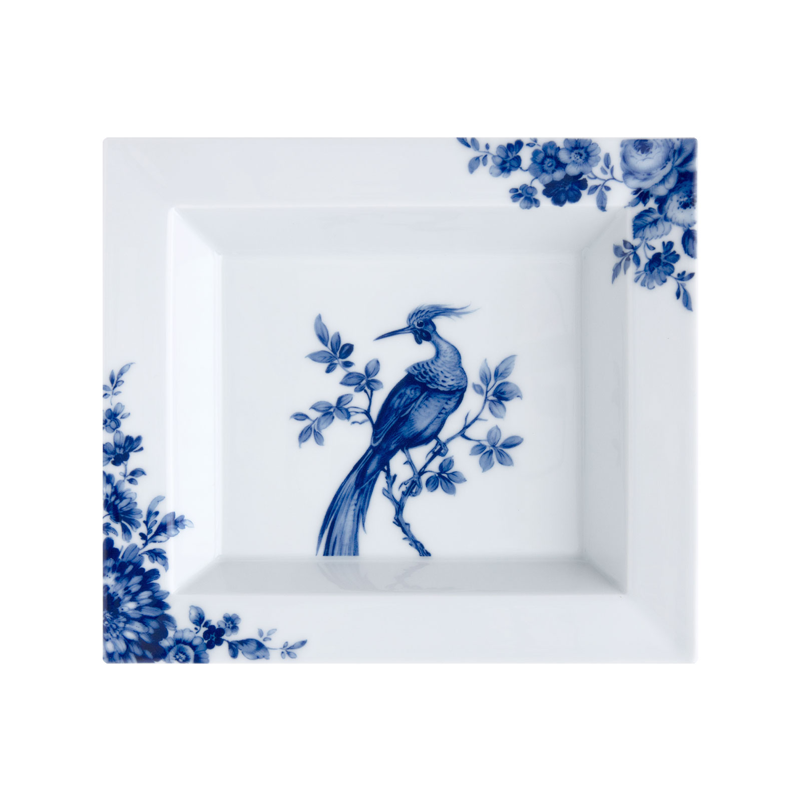 Meissen Blue Bird Vide-Poche groß 21x18,5cm