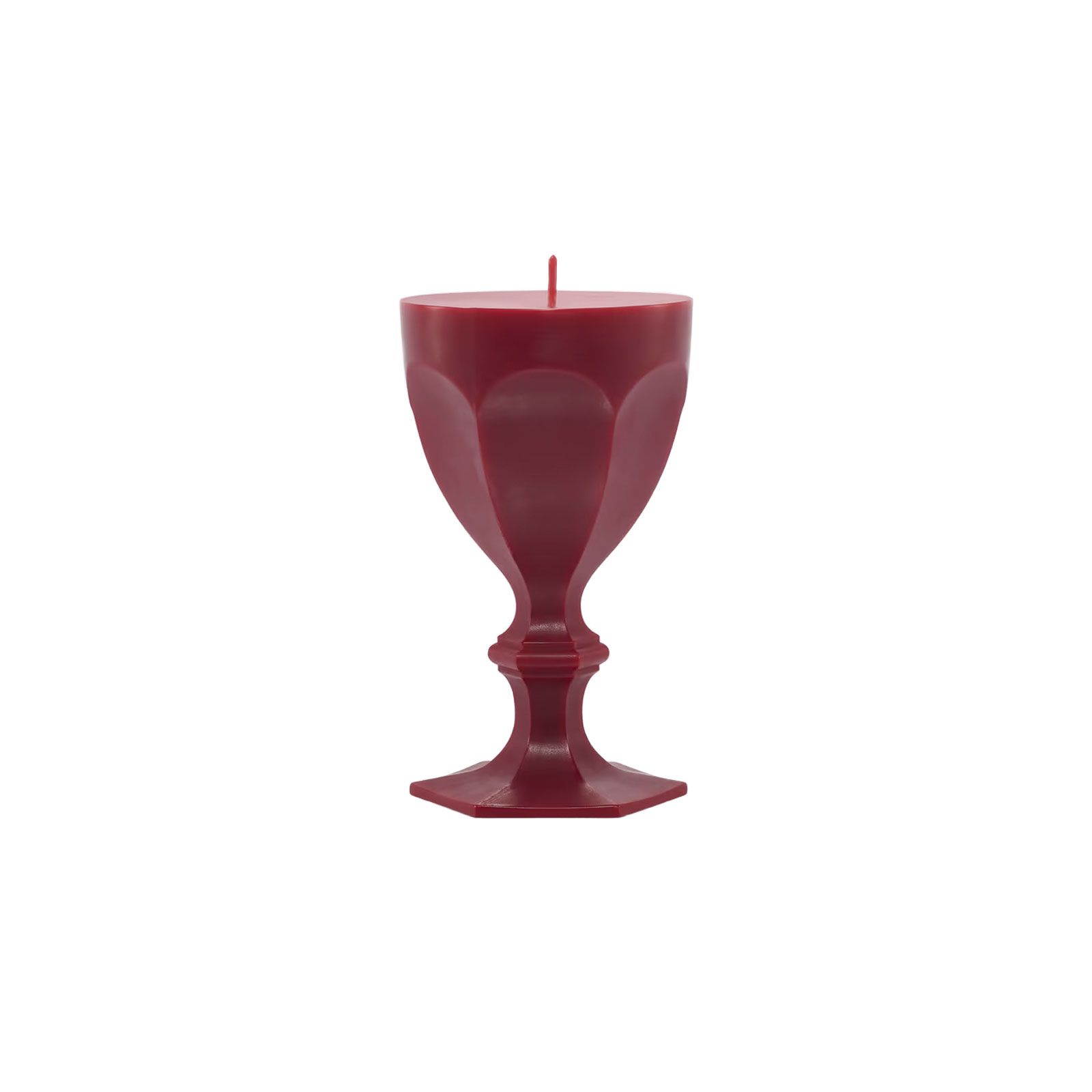 Baccarat Harcourt Glass Kerze 20cm rot