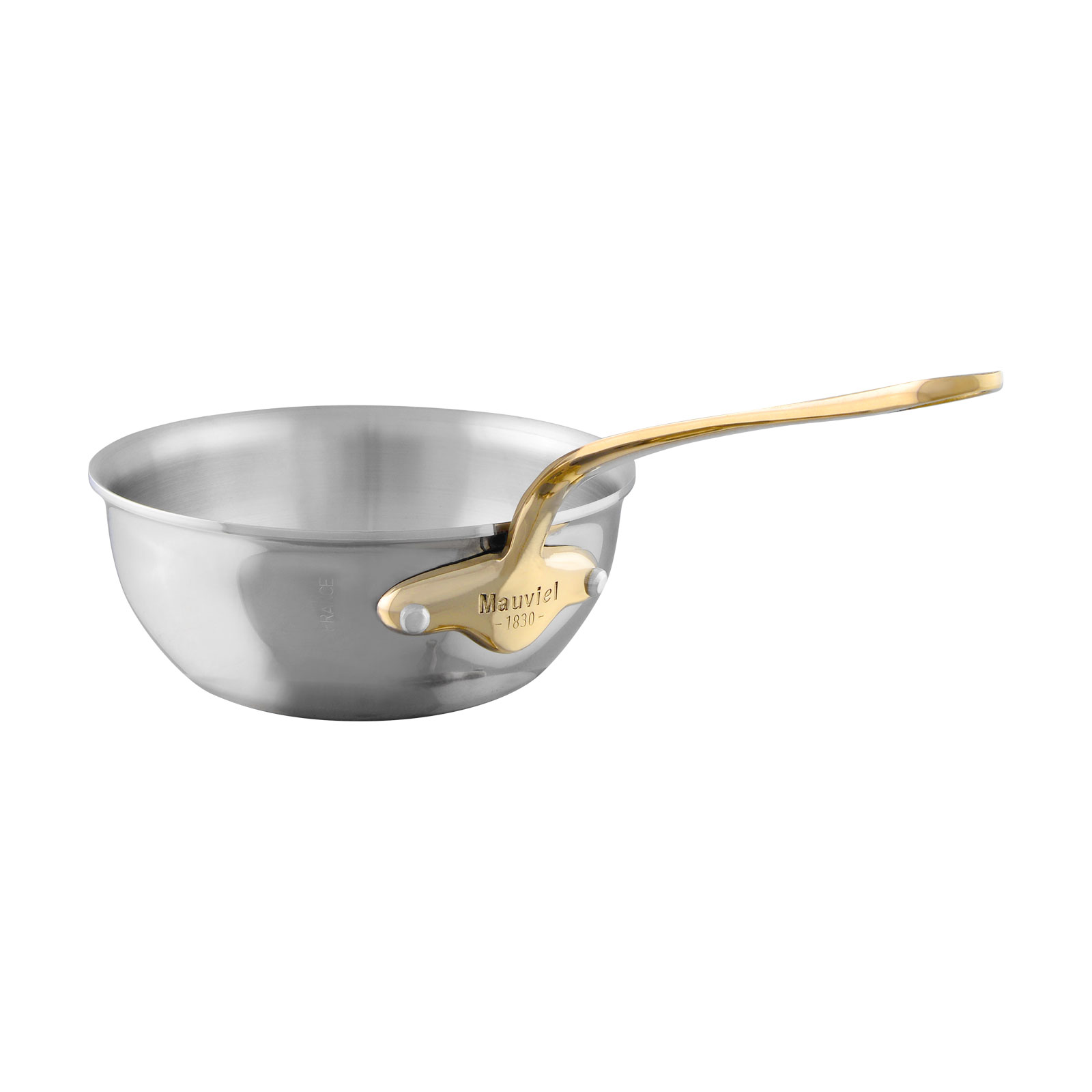 Mauviel M'Cook Bronze Sauteuse bauchig 20cm Edelstahl