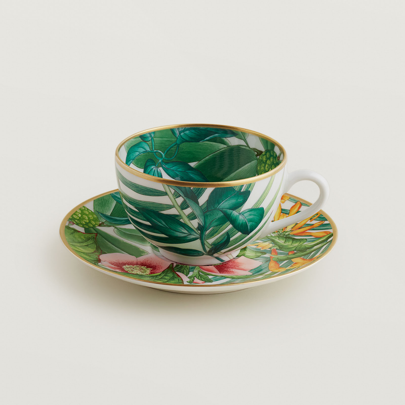 HERMÈS Paris Passifolia Teetasse m. U. 0,20ltr.