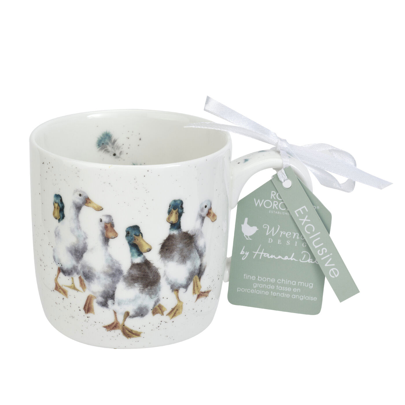 Royal Worcester Wrendale Designs Becher Quackers / Enten 0,31ltr.