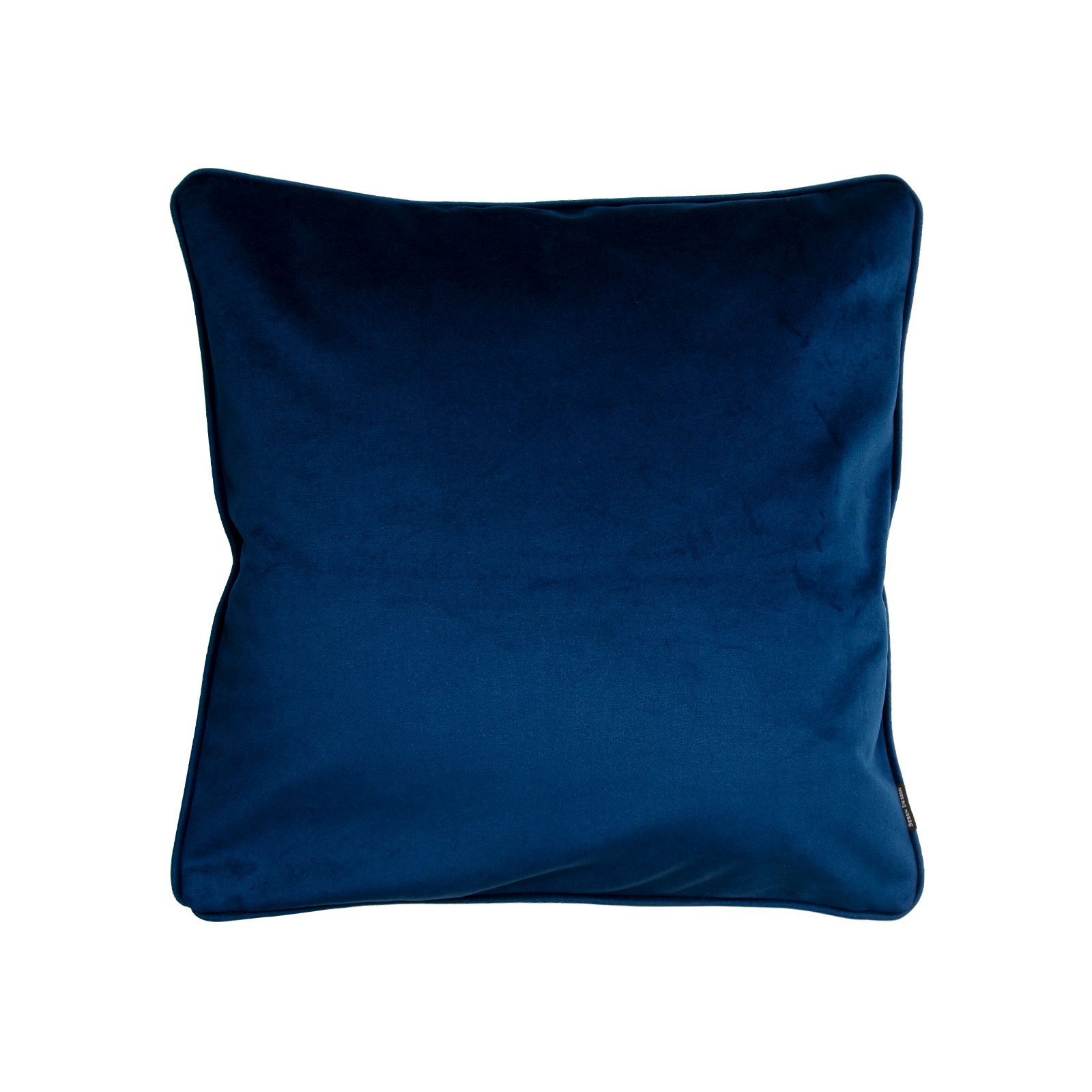 Steen Design Kissen mit Füllung Samt blau 45x45cm