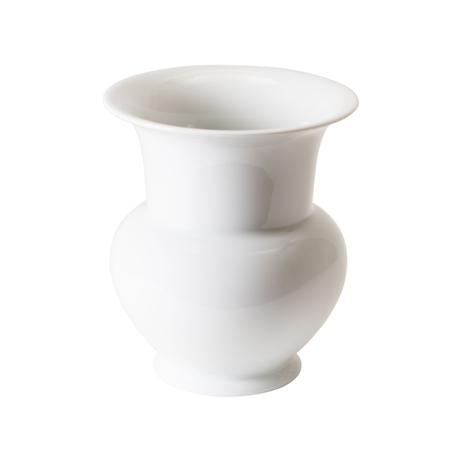 Fürstenberg Fidibus Vase 15cm weiß