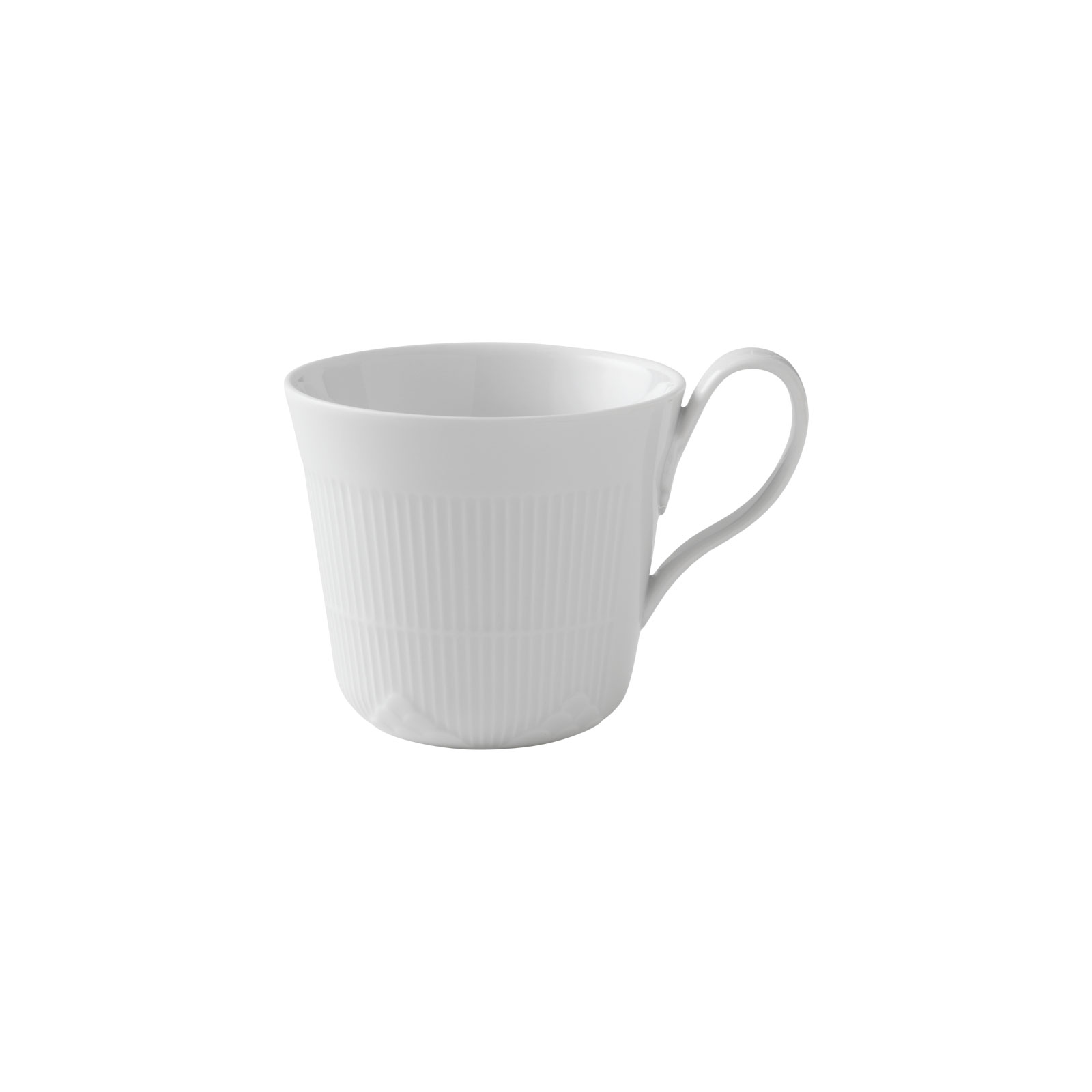 Royal Copenhagen Elements Weiß Hochhenkeltasse 0,35ltr. 2597090