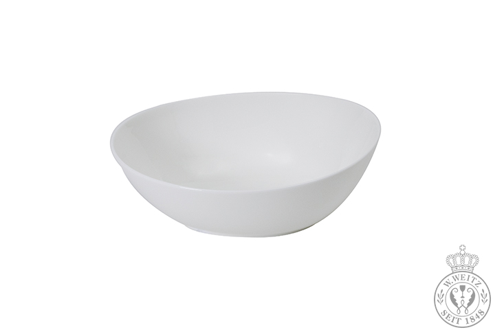 Dibbern Bone China weiß Motion Schale oval 24cm