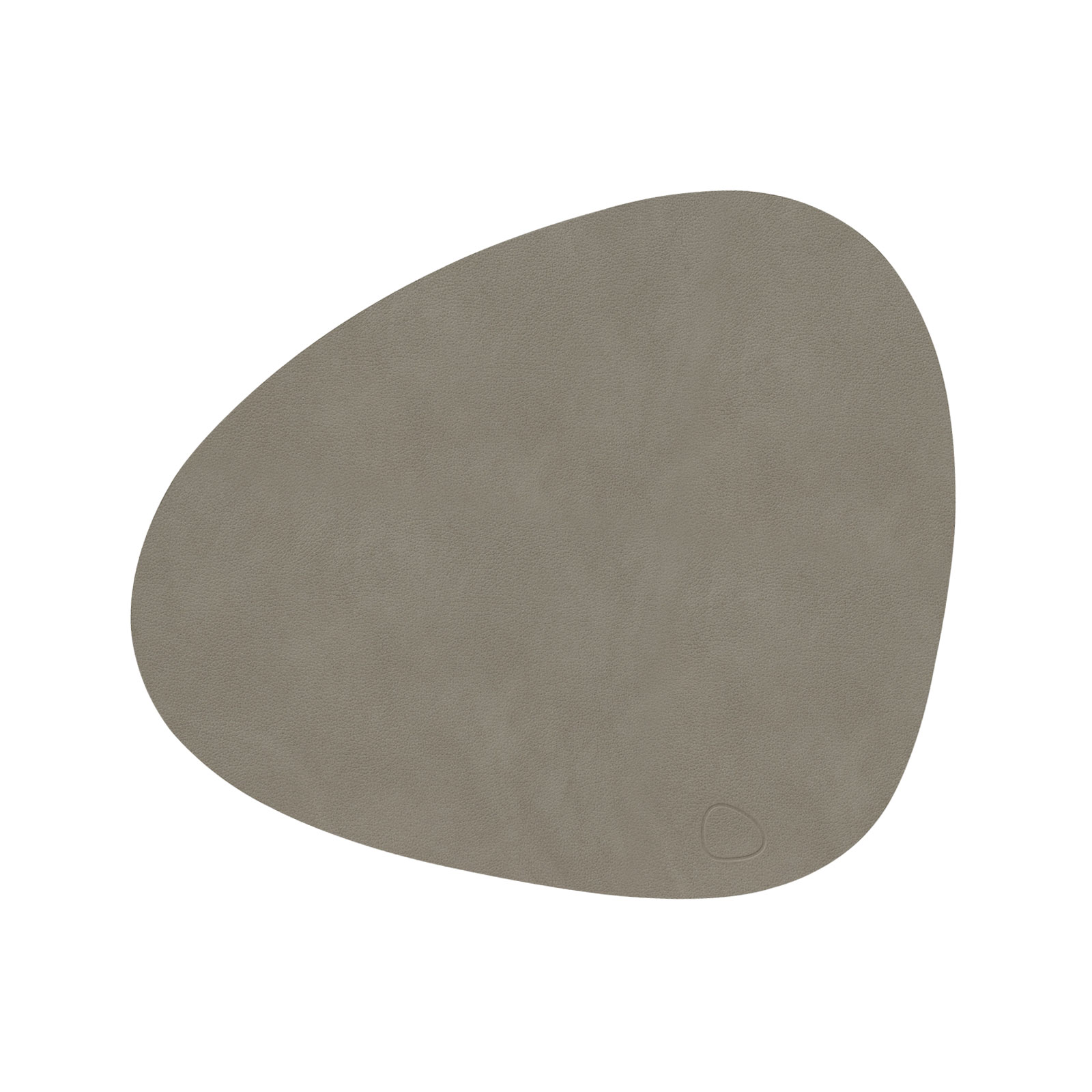 Lind DNA Dänemark Tischset Curve 37x44cm Nupo flint grey