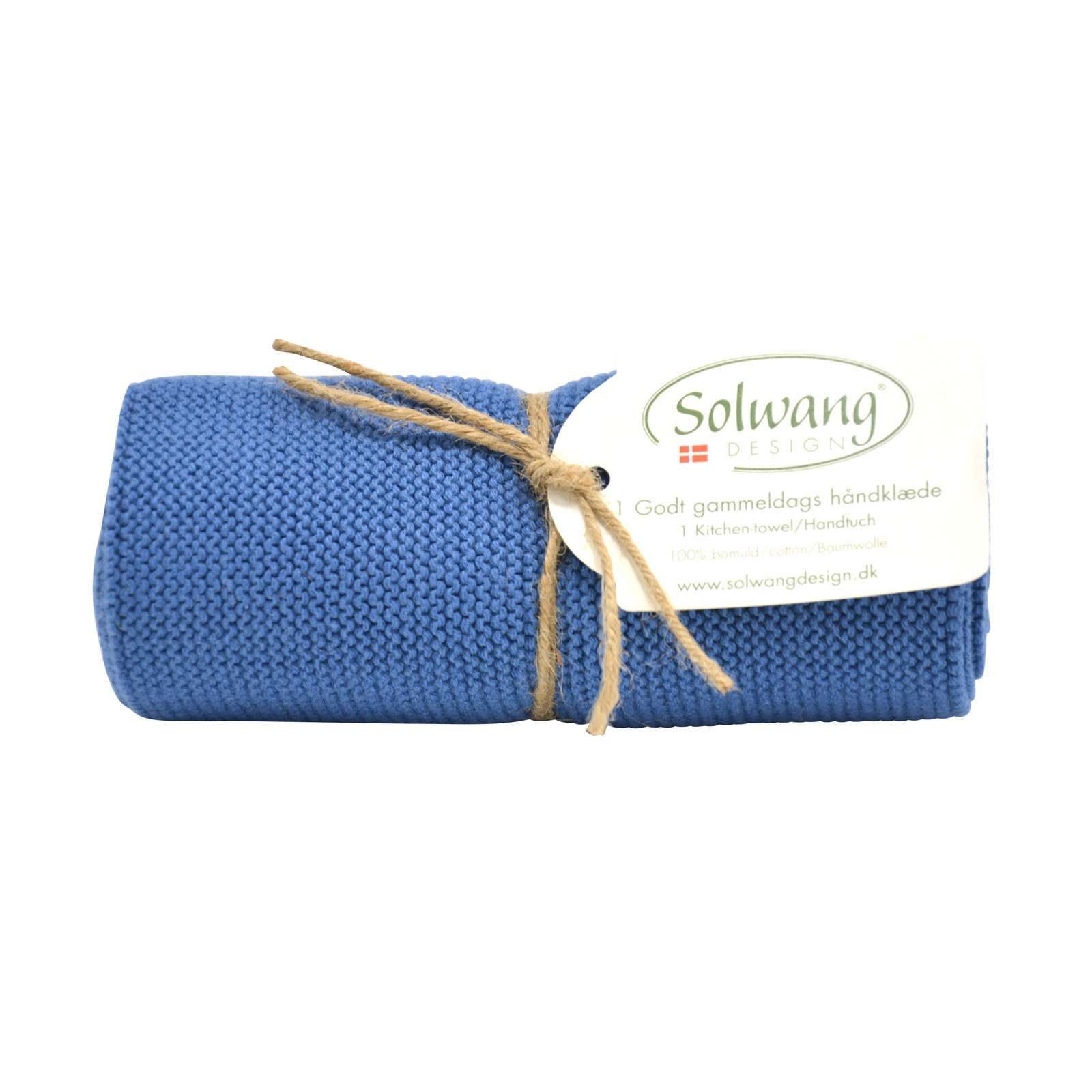 Solwang Handtuch staubig blau