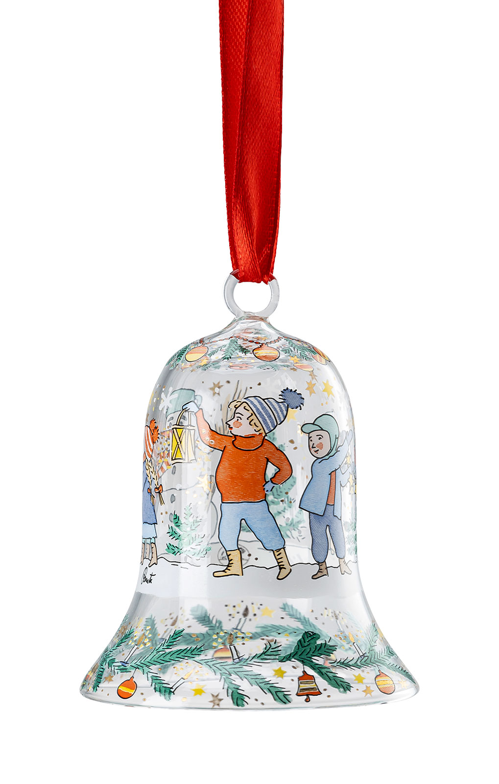 Hutschenreuther 2024 Weihnachtsleuchten Glocke Glas