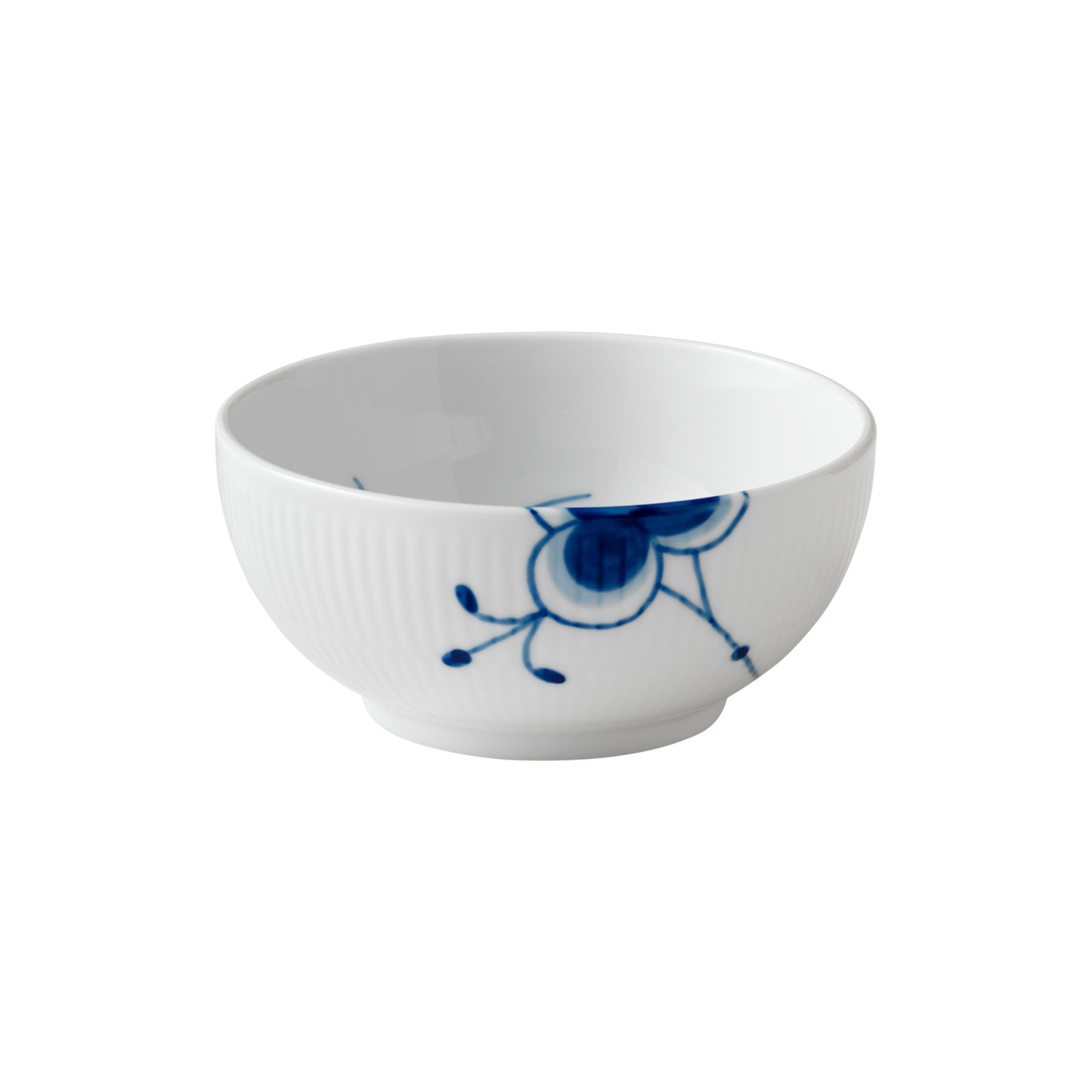 Royal Copenhagen Mega Blau Gerippt Schüssel 13cm 2381454