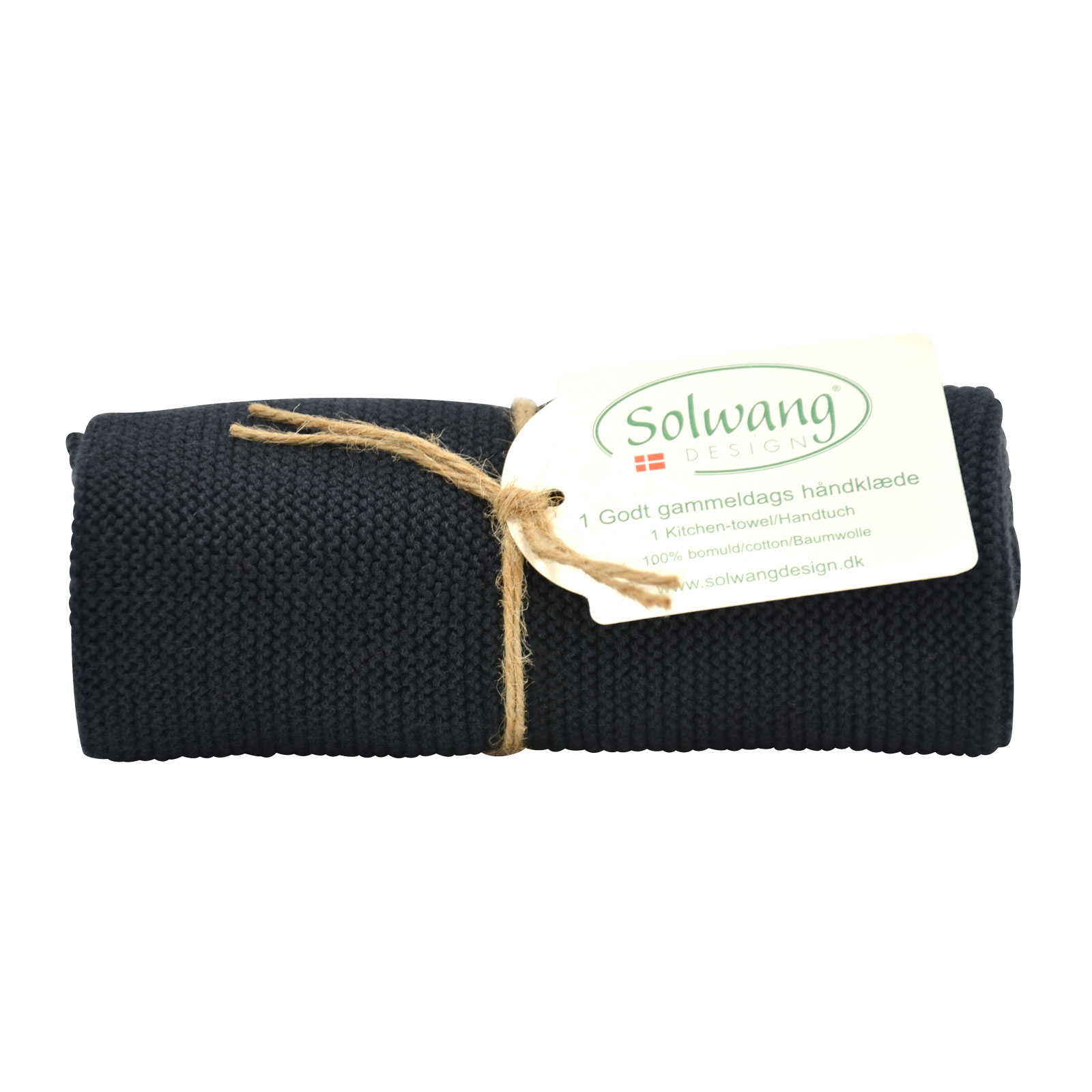 Solwang Handtuch schwarz