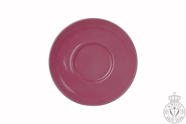 Dibbern Solid Color pink Cappuccino-Untertasse