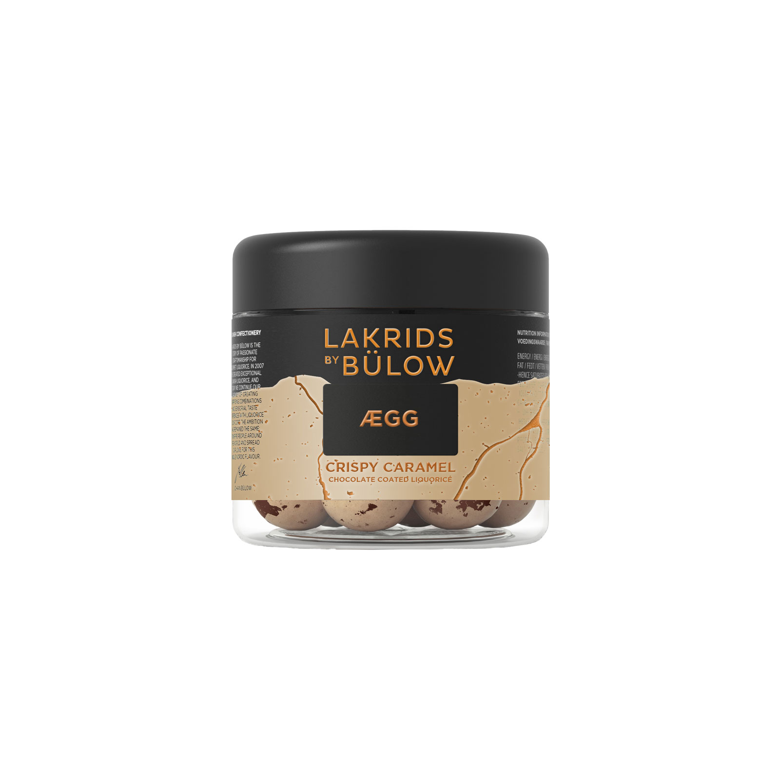 Lakrids by Bülow Egg Crispy Caramel Small 125g (LE)