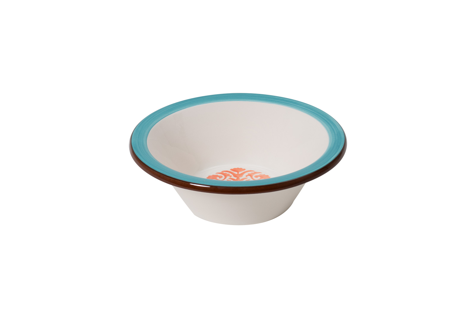 Vista Portuguese Mosaic New Coral Bowl S 17cm