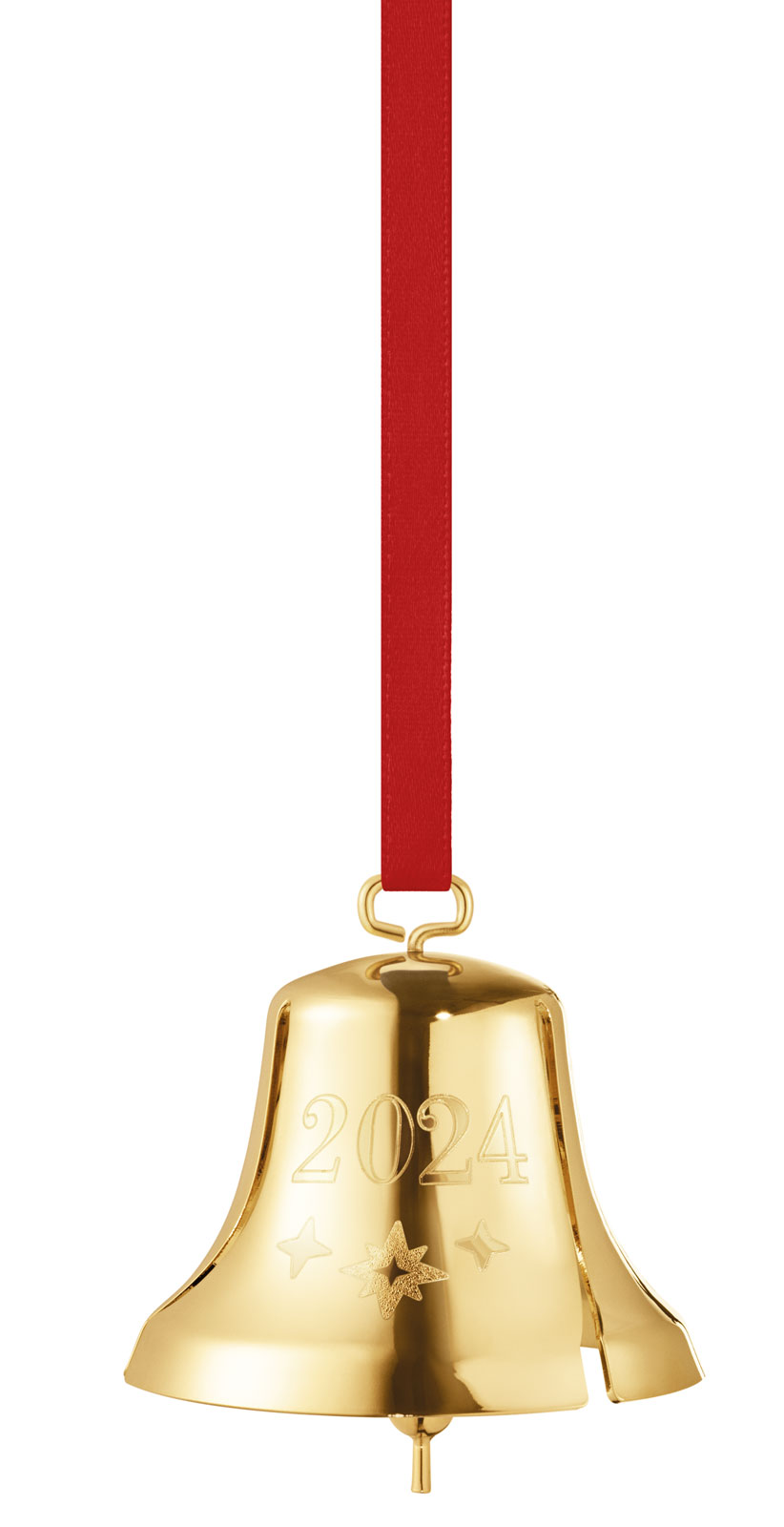 Georg Jensen 2024 Weihnachtsornament Glocke gold