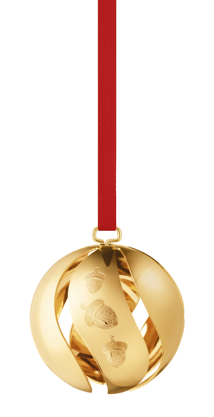 Georg Jensen 2023 Weihnachtsornament Kugel gold
