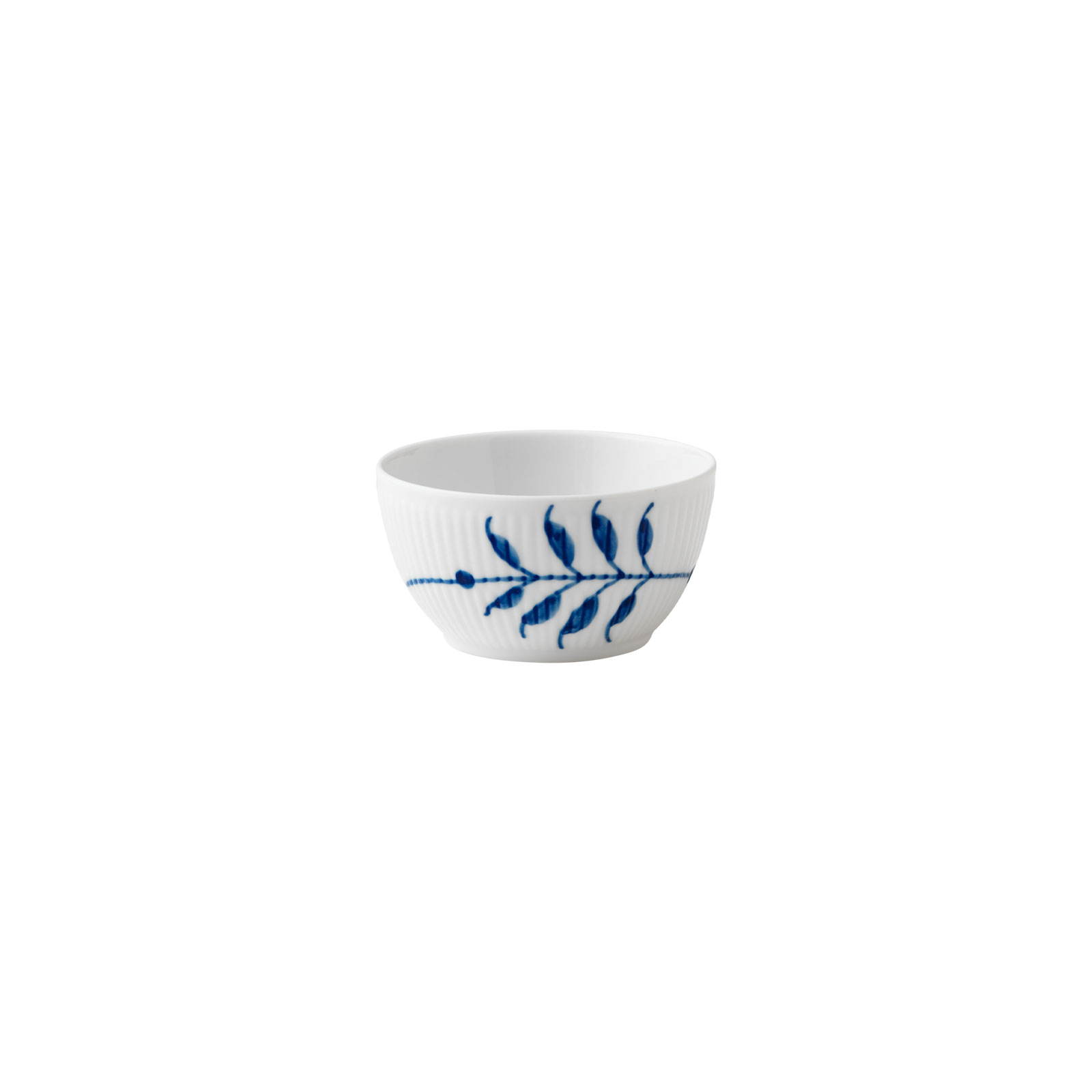 Royal Copenhagen Mega Blau Gerippt Bowl/Zuckerschale 0,15ltr.