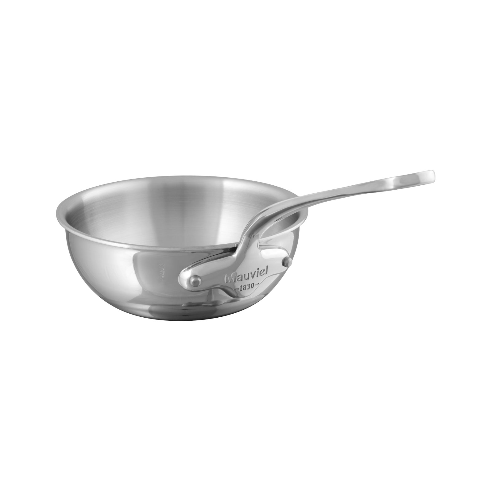 Mauviel M'Cook Sauteuse bauchig 16cm Edelstahl