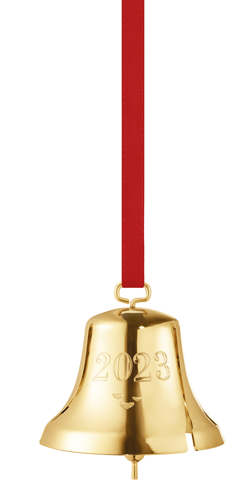 Georg Jensen 2023 Weihnachtsornament Glocke gold