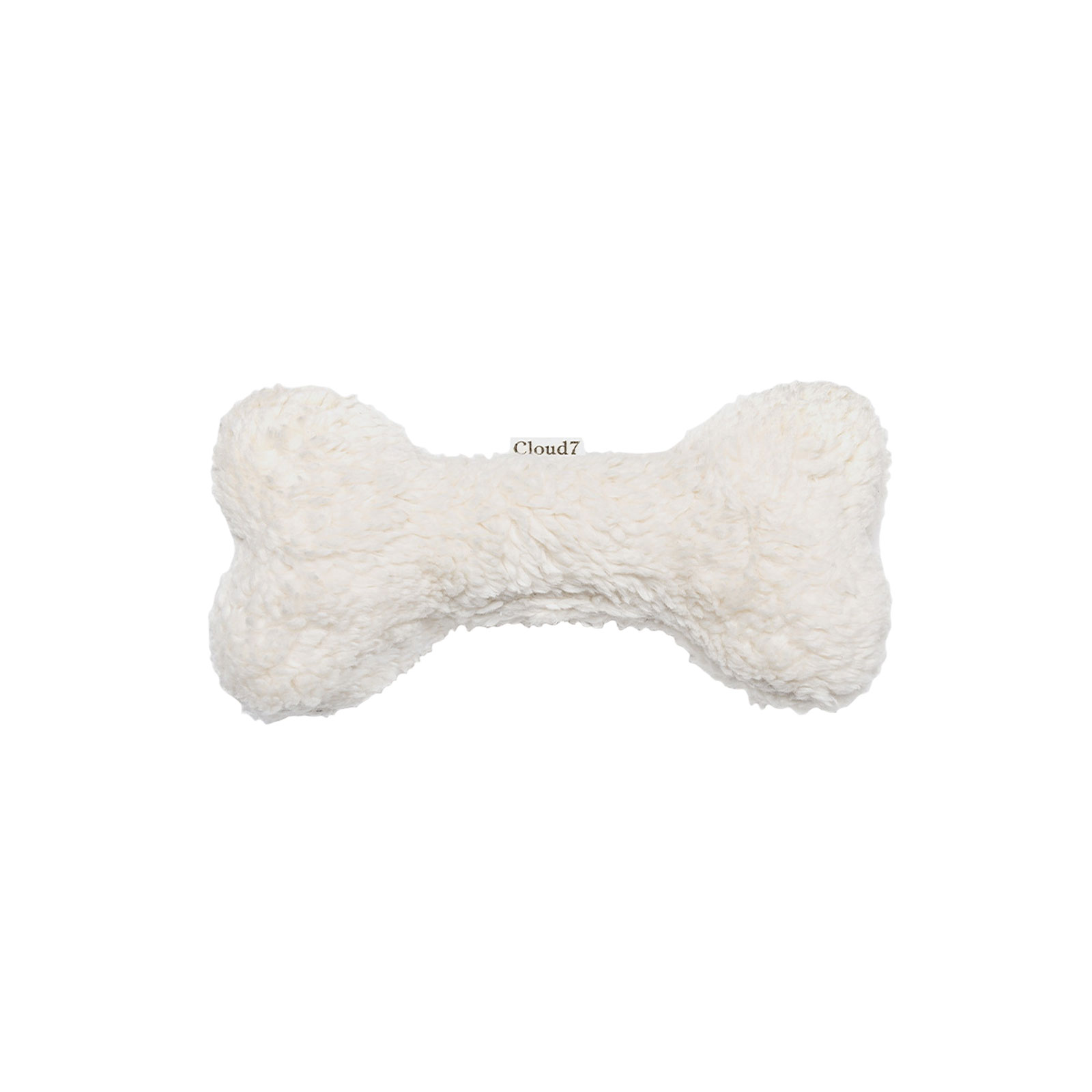 CLOUD7 Love Bone Hundespielzeug Weiß Plüsch XS