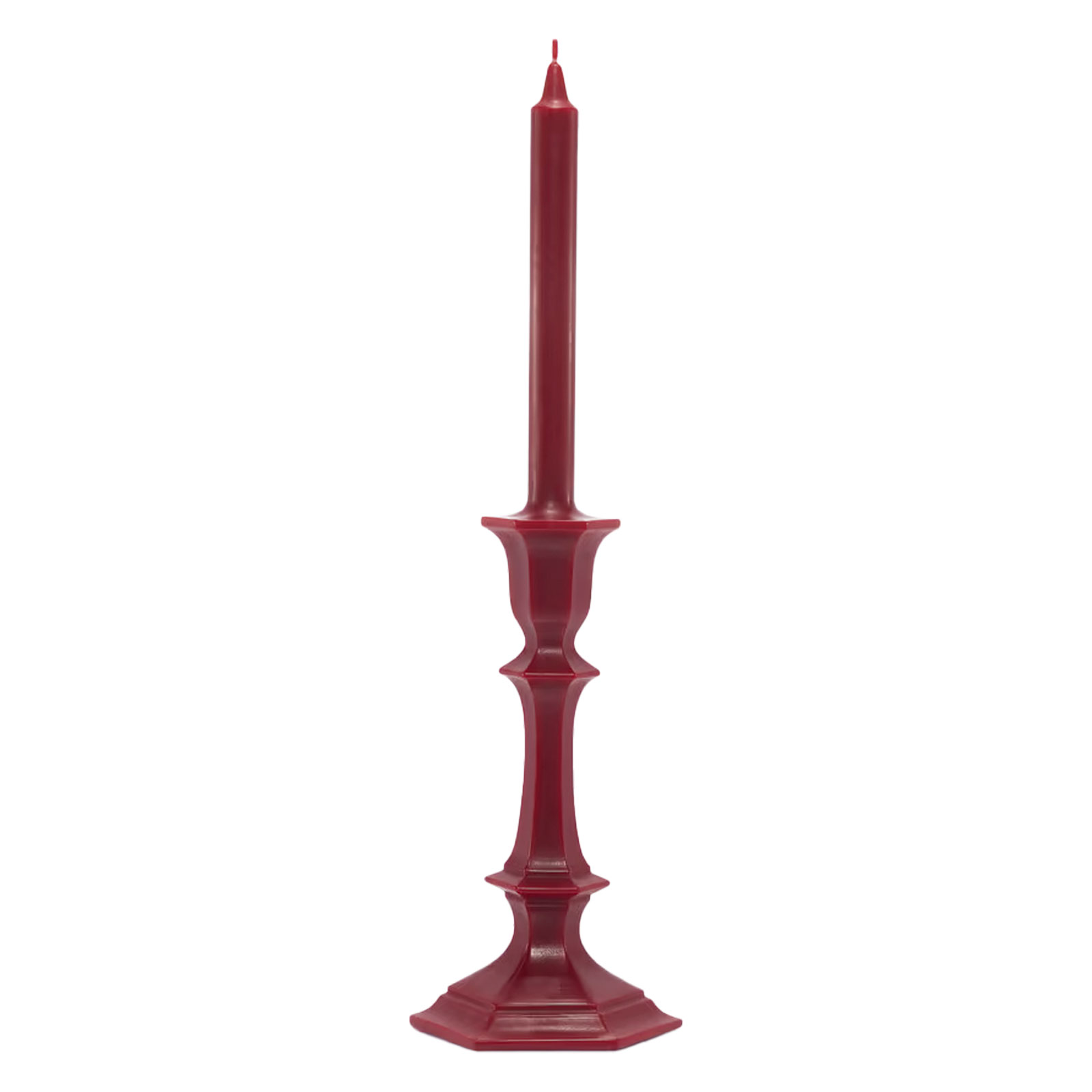 Baccarat Harcourt Candlestick Kerze 44cm rot